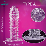 Silicon Crystal Reusable Condom