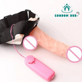 silicone belt condom with vibraitor