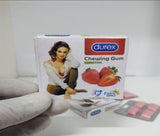 DUREX LONGTIME CHEWING GUM STAWBERRY FLAVOUR