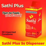 Sathi Plus -Pack of 6-Condom Dispenser 18s