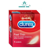 Durex Feel Thin Sensitive condoms 3s